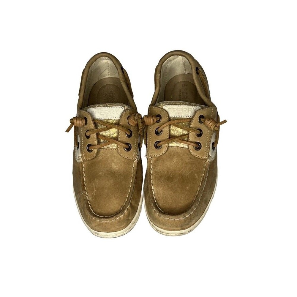 Sperry Top Sider US 7 M Songfish Boat Shoes Leather STS98199 Preppy Nautical